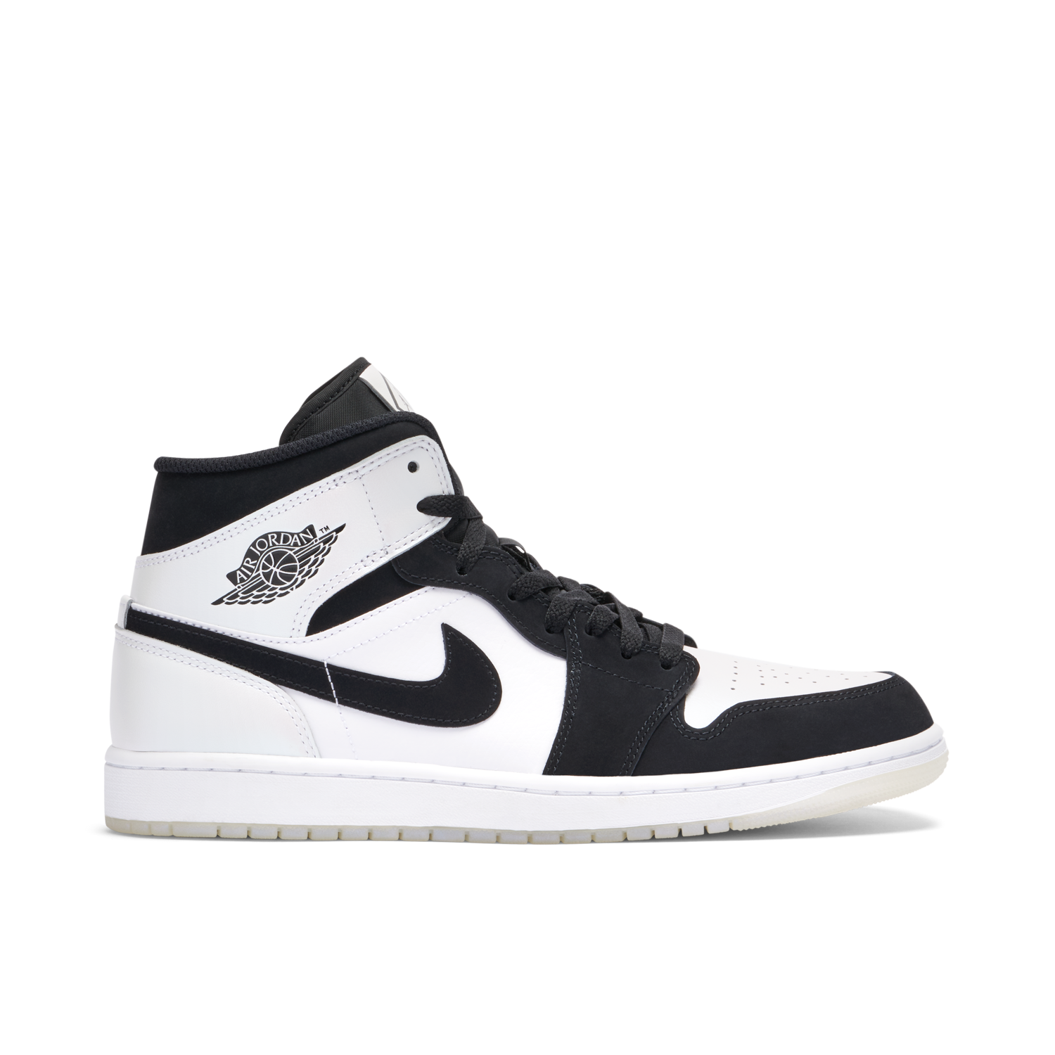 کتونی جردن وان ساق دار Jordan 1 Mid Diamond DH6933-100