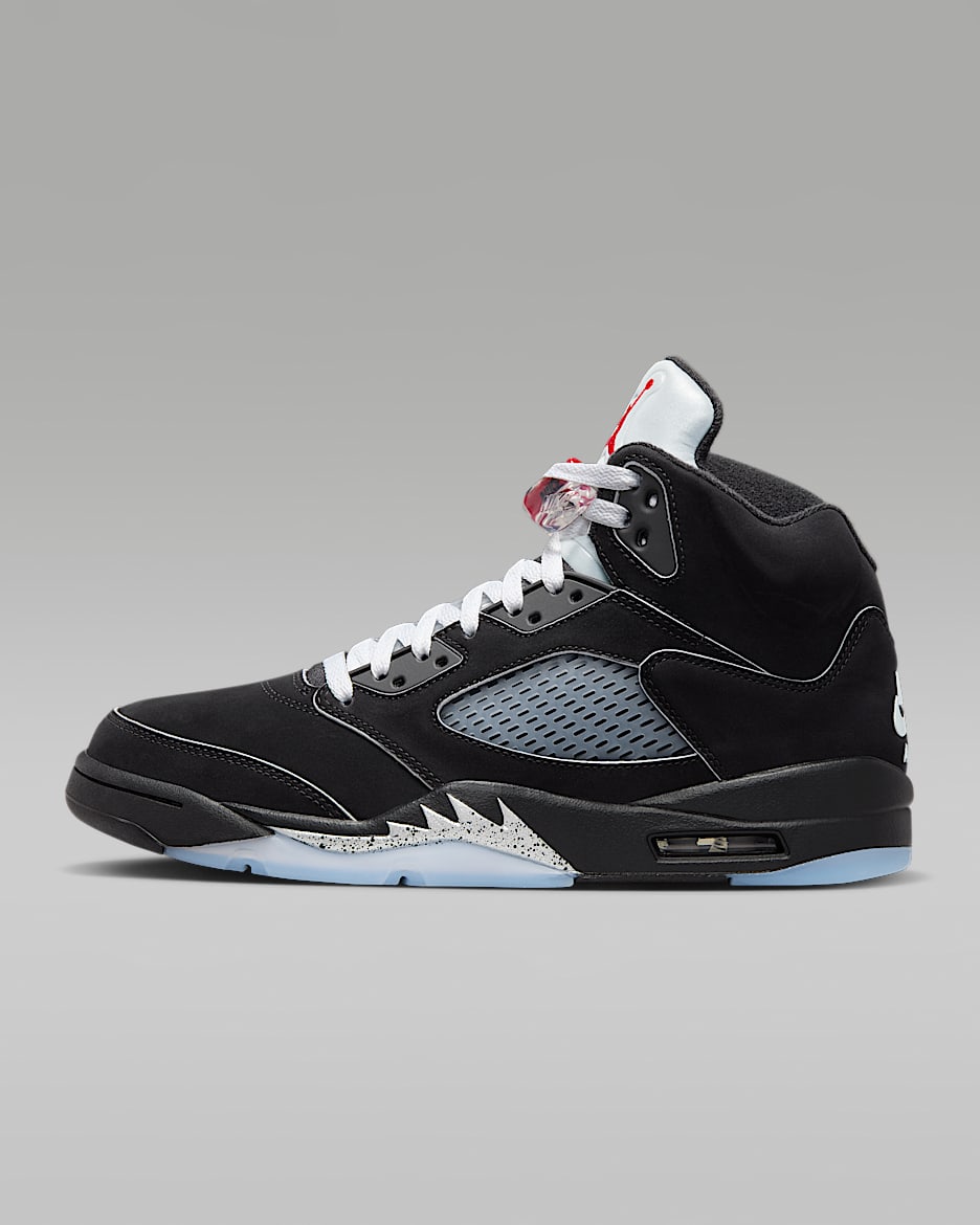کتونی جردن پنج ریترو Jordan 5 Retro Black metallic HF3975-001