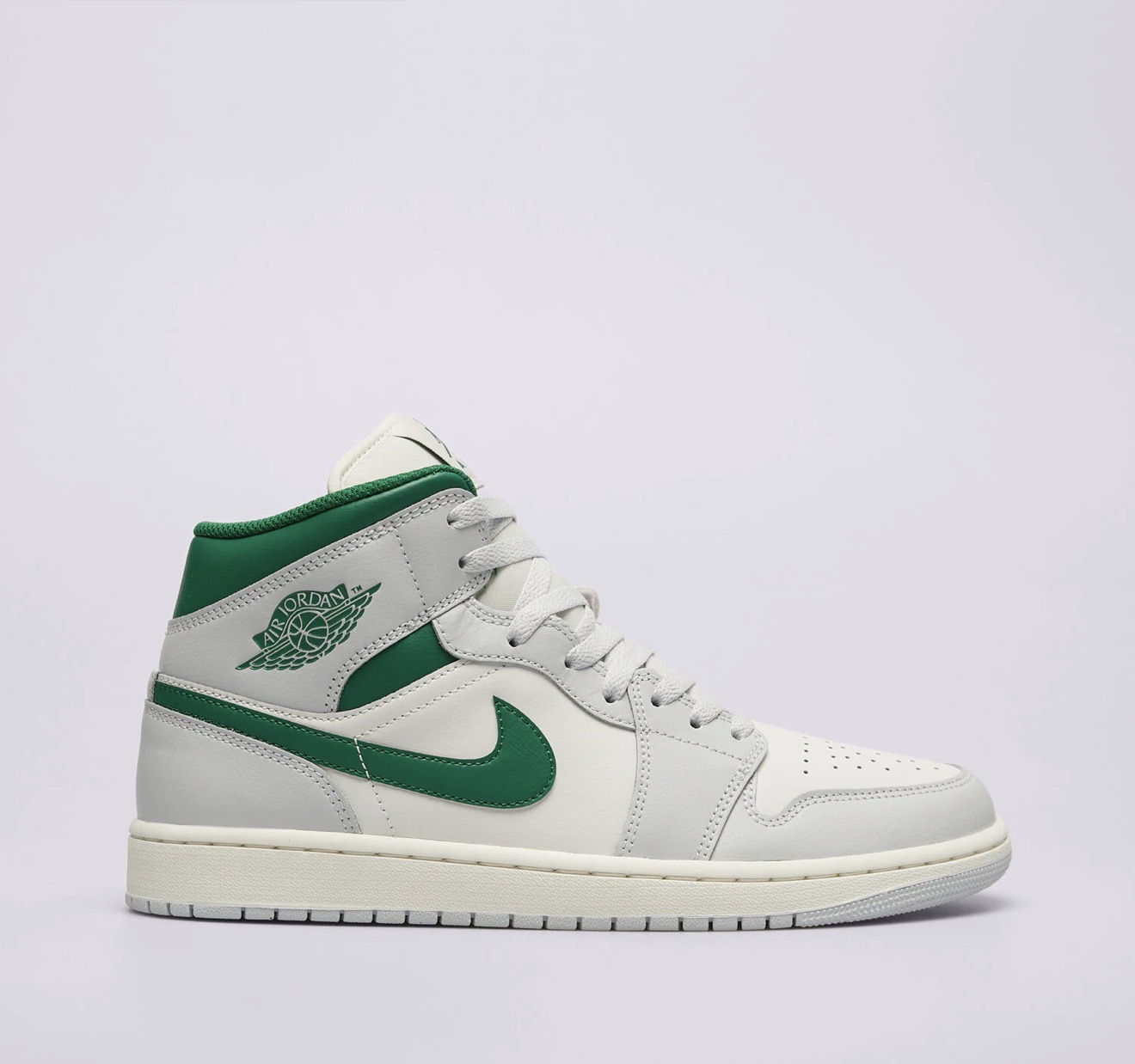 کتونی جردن وان نیم ساق Jordan 1 Mid Lucky Green DQ8426-142