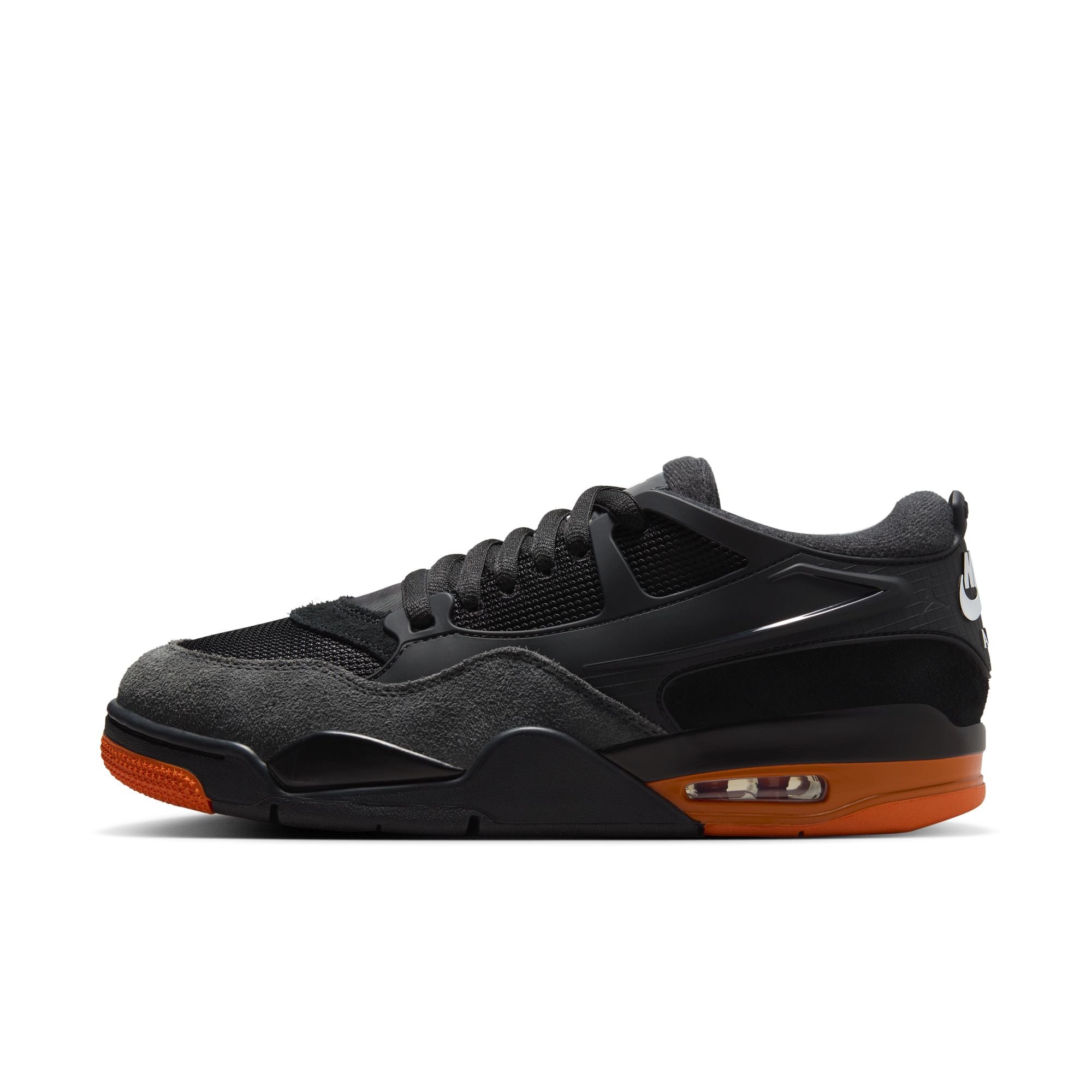 کتونی جردن 4  Jordan 4 RM Black Orange    HF8126-001