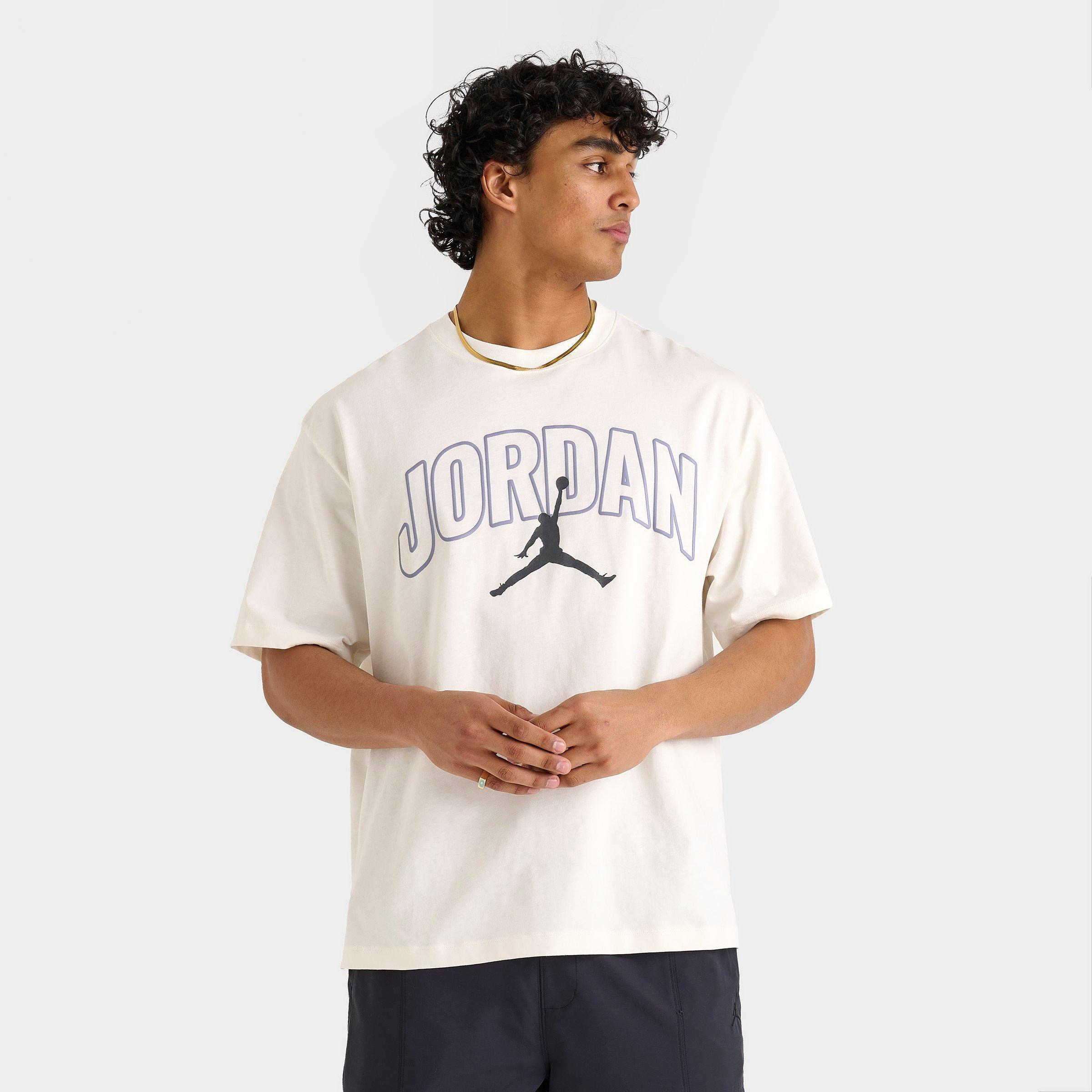 تیشرت اوور سایز بروکلین آرچ جردن Jordan Brooklyn Arch Logo Oversized Tee IB7347-133