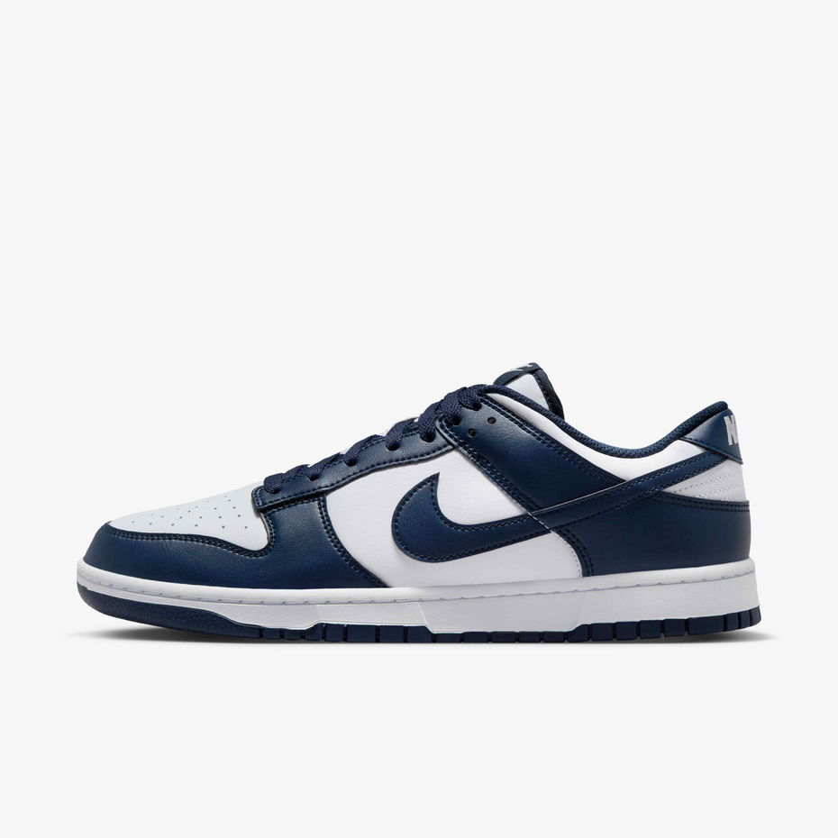 کتونی نایک دانک  Nike Dunk Low Navy White HF5441-107