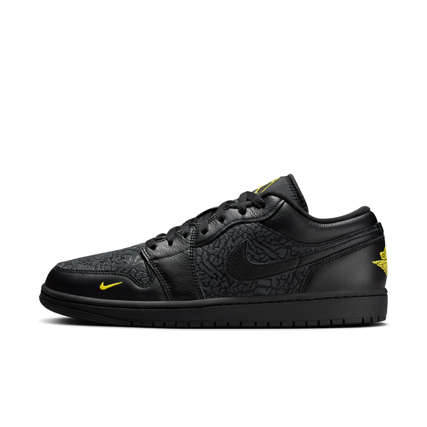 کتونی جردن وان ساق کوتاه پوست فیلی Jordan 1 Low SE Elephant Print  IM6568-010