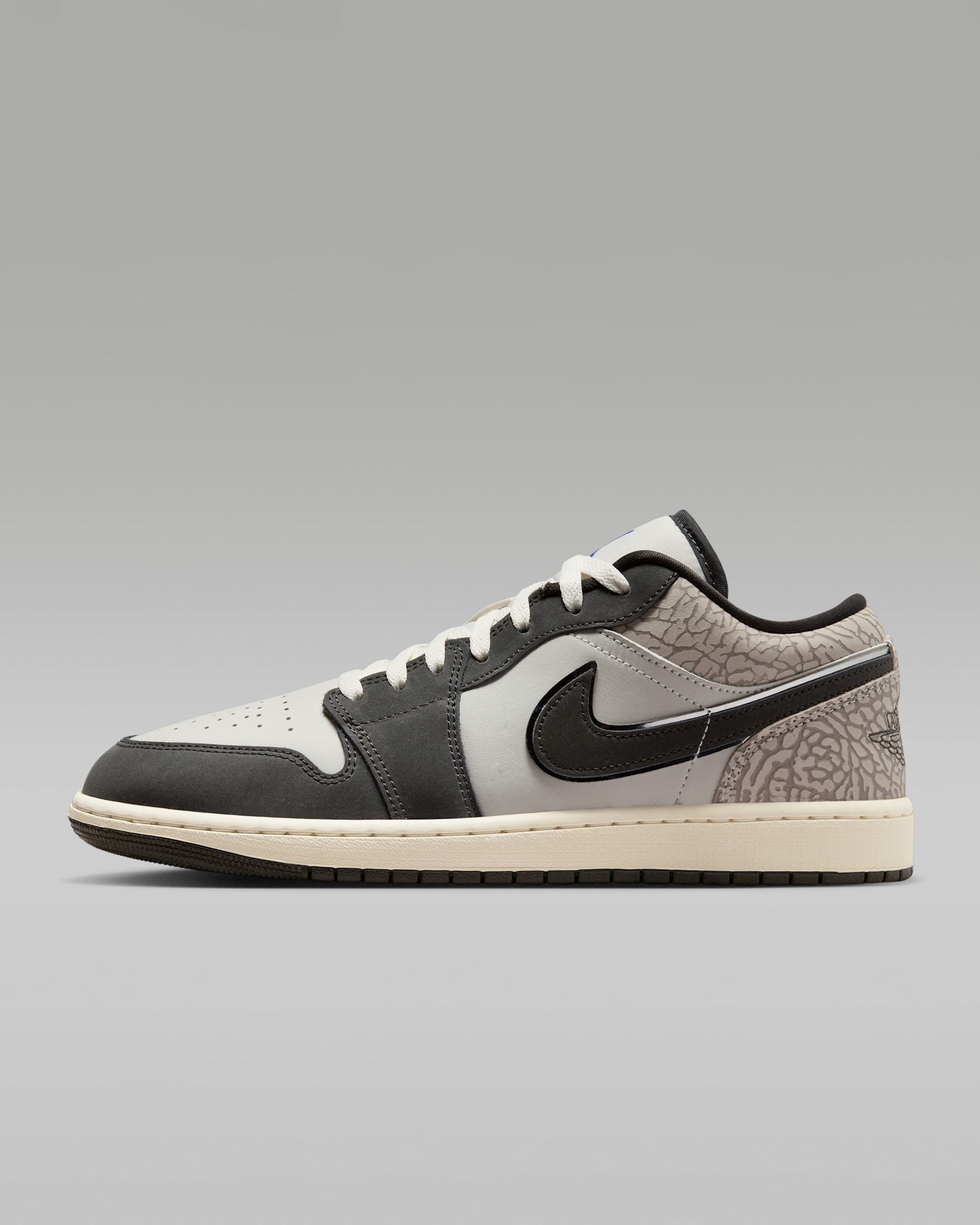 کتونی جردن وان ساق کوتاه  Jordan 1 Low SE Deep Pewter Elephant   IU2268-100