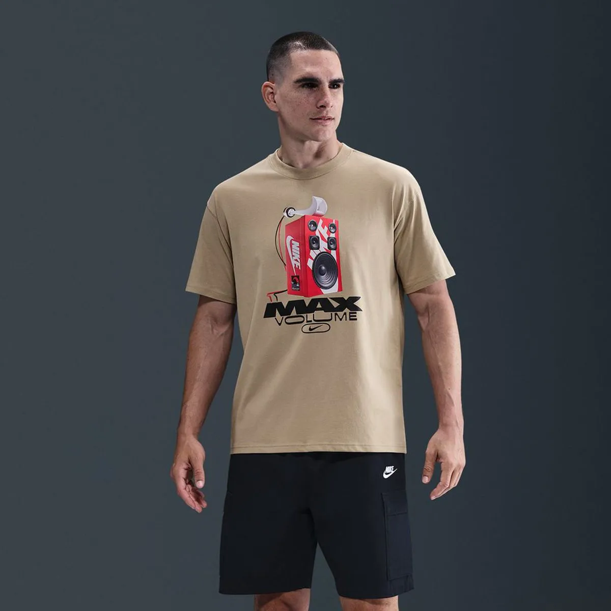 تیشرت اسپیکرنایک   Nike Max Volume  Tee HQ9279-247