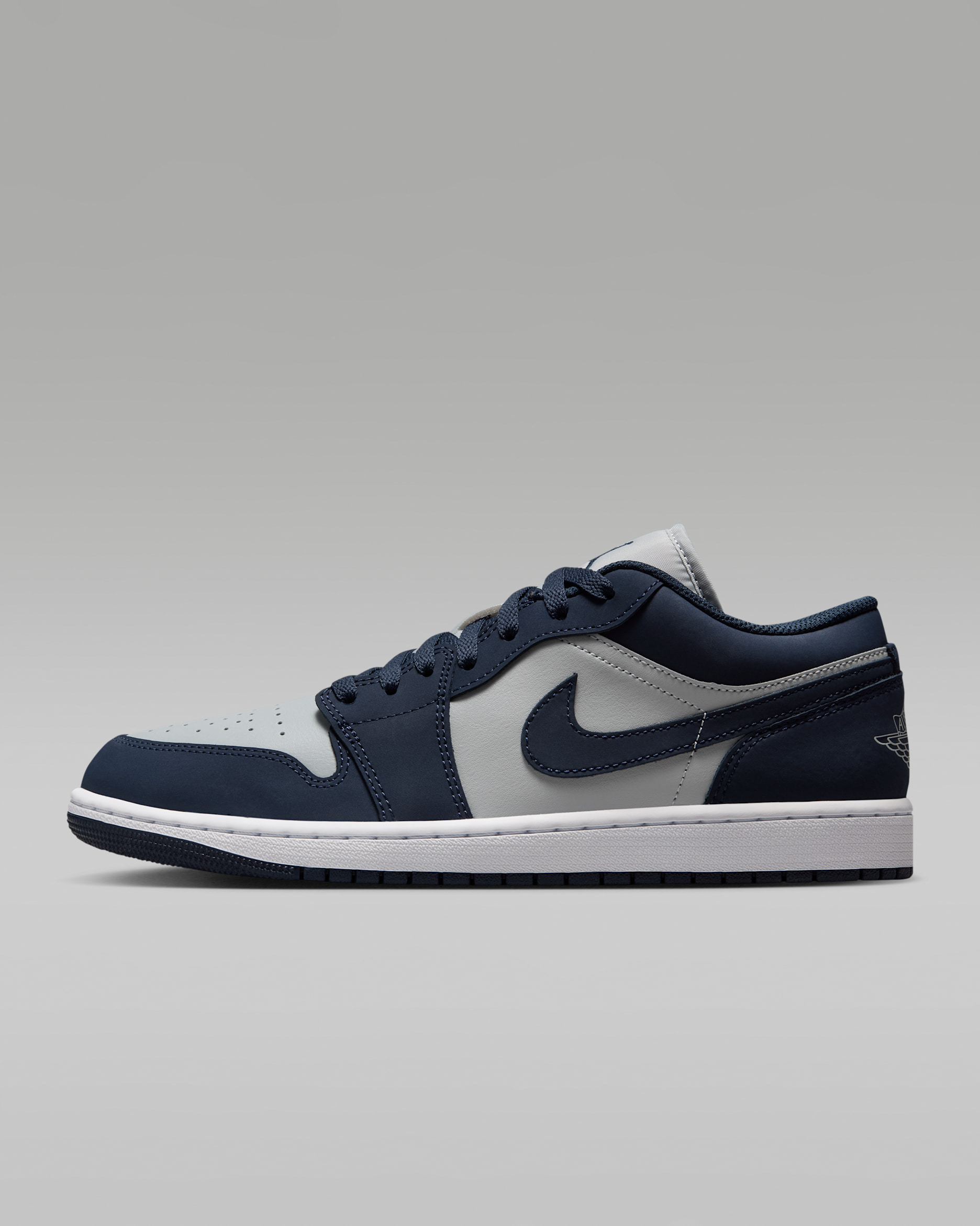 کتونی جردن 1 ساق کوتاه Jordan 1 Low Navy Gray IV6045-451