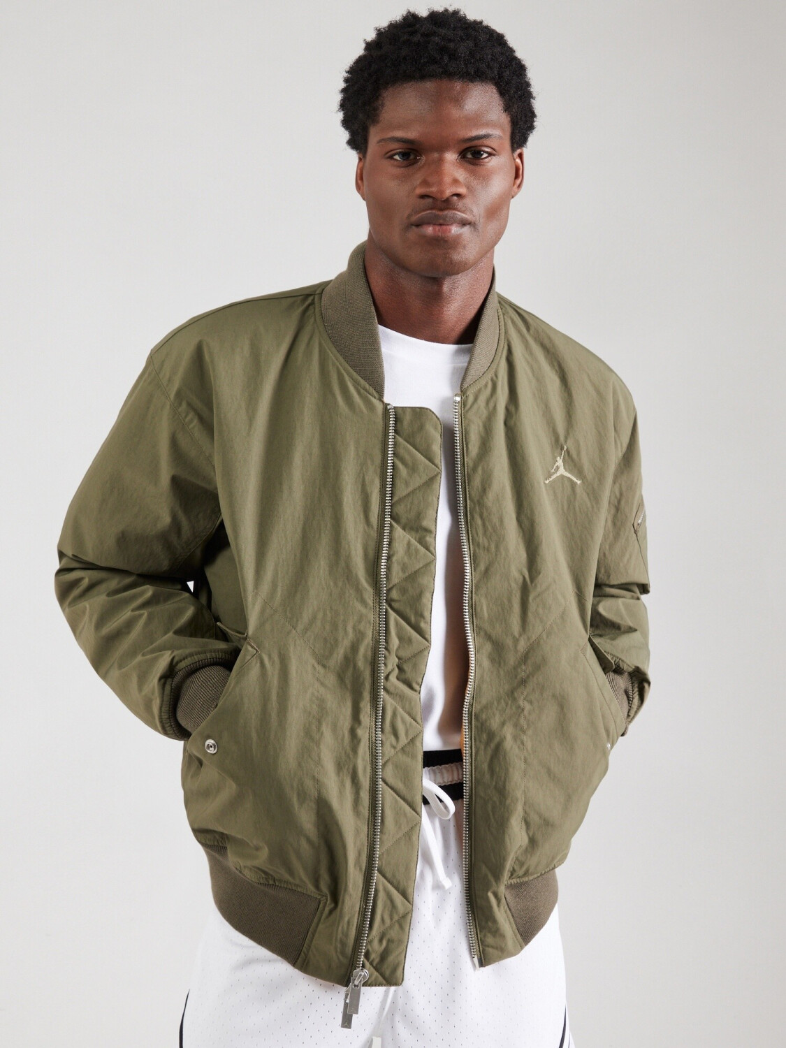کاپشن خلبانی زیتونی رنگید جردن Jordan Renegade Bomber Jacket FV7267-2220