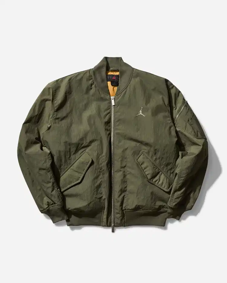 کاپشن خلبانی زیتونی رنگید جردن Jordan Renegade Bomber Jacket FV7267-2223