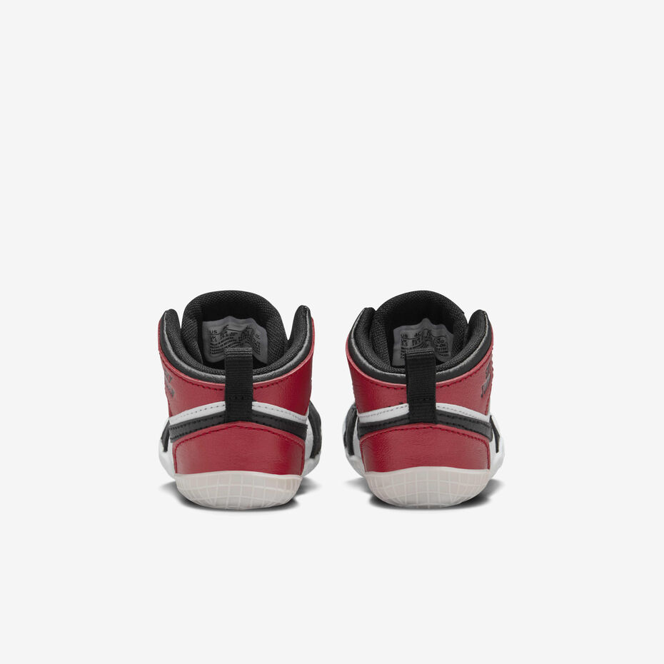 کتونی جردن وان مید Jordan 1 High Black Toe Baby Cot bootie  HJ9289-0615