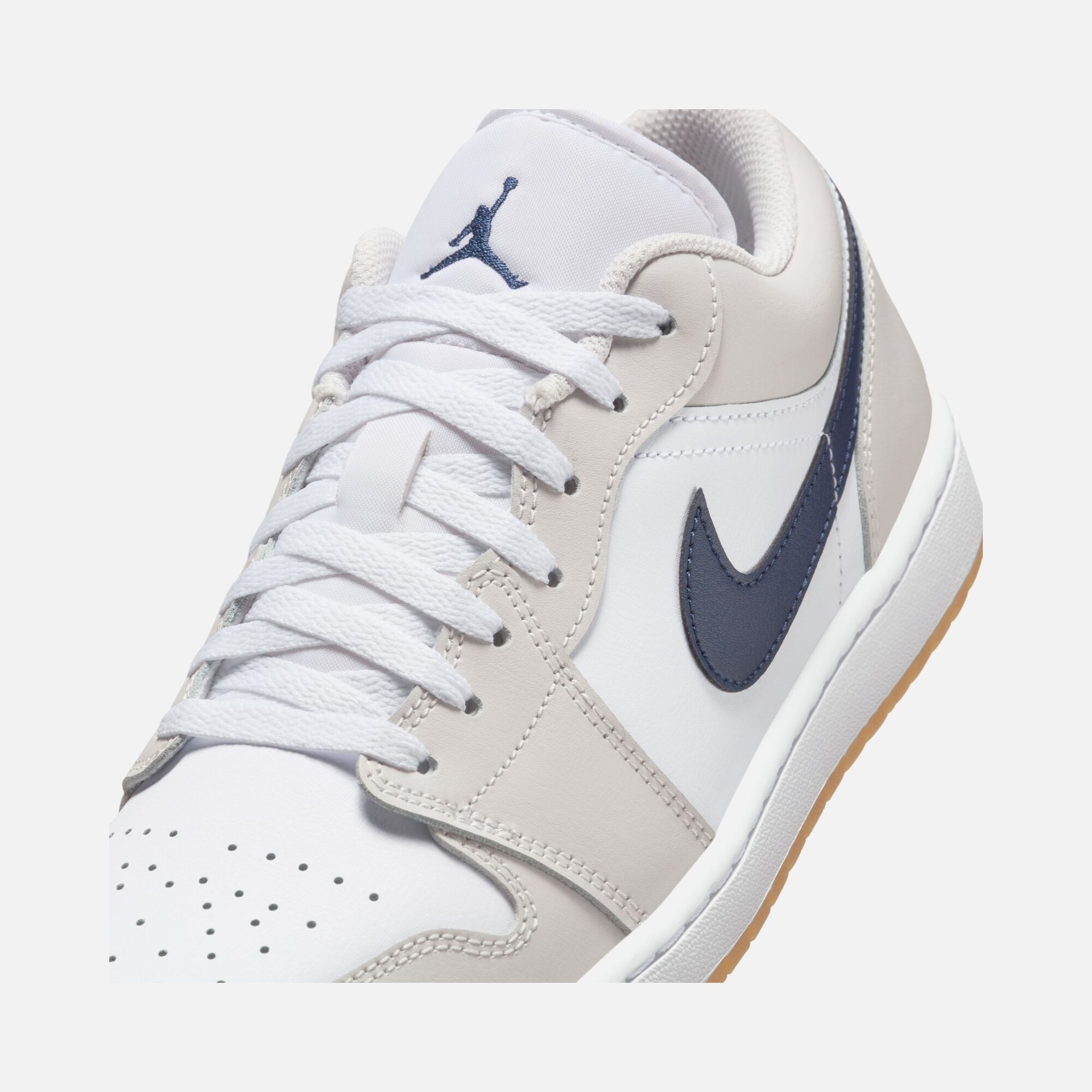 کتونی جردن 1 ساق کوتاه راتان Jordan 1 Low Rattan Navy   553558-1466