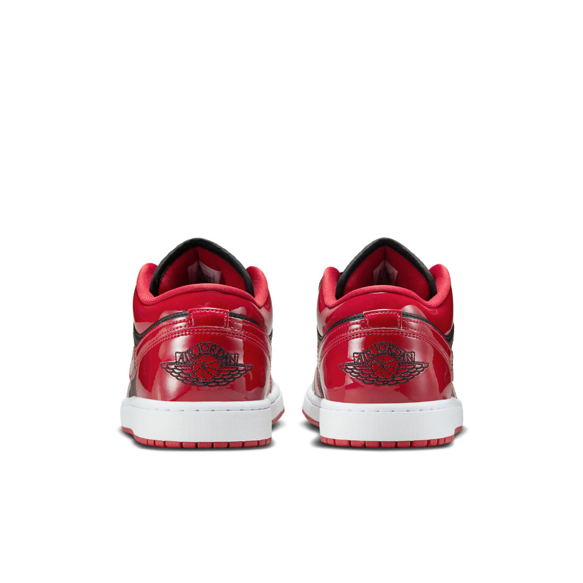 کتونی جردن 1 براق برد   Jordan 1 Low Patent Bred   HV4089-0063