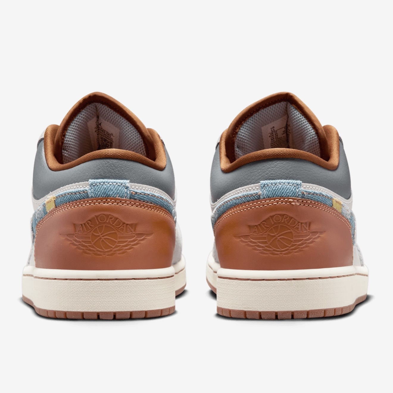 کتونی جردن 1 جین    Jordan 1 Low SE Denim Swoosh   FZ5042-0412