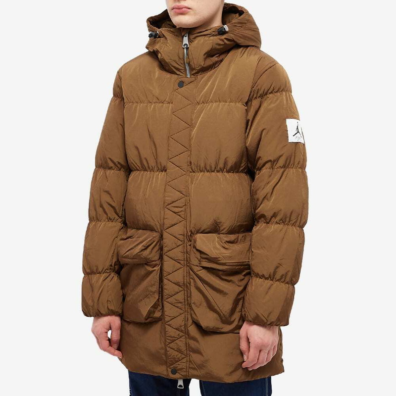 کاپشن پافر  بلند فلایت جردن  Jordan Flight Down parka Jacket DQ7346-3853